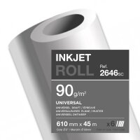 Clairefontaine Inkjetplotterpapier Inkjet Universal 610...