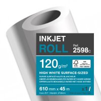 Clairefontaine Inkjetplotterpapier LIGHT COATED 610 mm x...