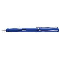 Lamy Füllfederhalter safari M (Medium) blau