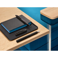Faber-Castell Füllfederhalter Essentio Aluminium M (Medium) schwarz