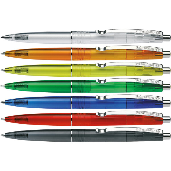 Schneider Kugelschreiber K20 Icy Colours 0,5mm blau Mine auswechselbar dokumentenecht Schaftfarbe: farbig sortiert 20 St./Pack.