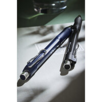 Faber-Castell Kugelschreiber Beyond Ball 0,5mm schwarz Links- und Rechtshänder Mine auswechselbar dokumentenecht Schaftfarbe: schwarz