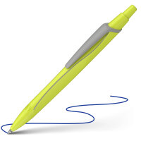 Schneider Kugelschreiber Reco Neon M blau Mine...
