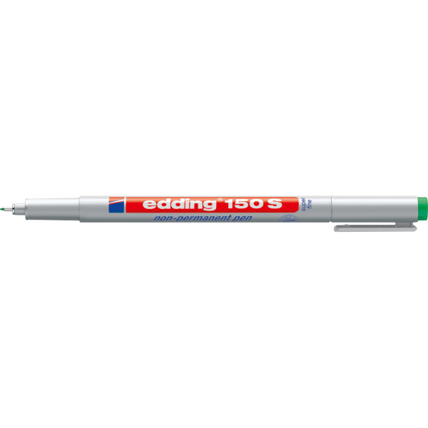 edding Folienstift 150 S 0,3mm grün nicht dokumentenecht