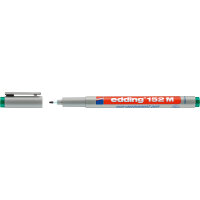 edding Folienstift 152 M 1mm grün nicht dokumentenecht