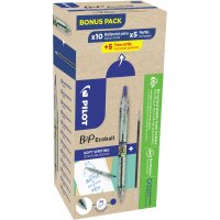 PILOT Kugelschreiber Bottle 2 Pen Ecoball & Minen...