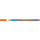 Schneider Kugelschreiber Slider Edge 0,7mm orange Mine nicht auswechselbar nicht dokumentenecht Schaftfarbe: cyan/orange
