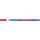 Schneider Kugelschreiber Slider Edge 0,7mm pink Mine nicht auswechselbar nicht dokumentenecht Schaftfarbe: cyan/pink