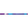 Schneider Kugelschreiber Slider Edge 0,7mm violett Mine nicht auswechselbar nicht dokumentenecht Schaftfarbe: cyan/violett