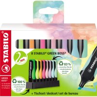 STABILO® Textmarker GREEN BOSS® 2-5mm farbig...