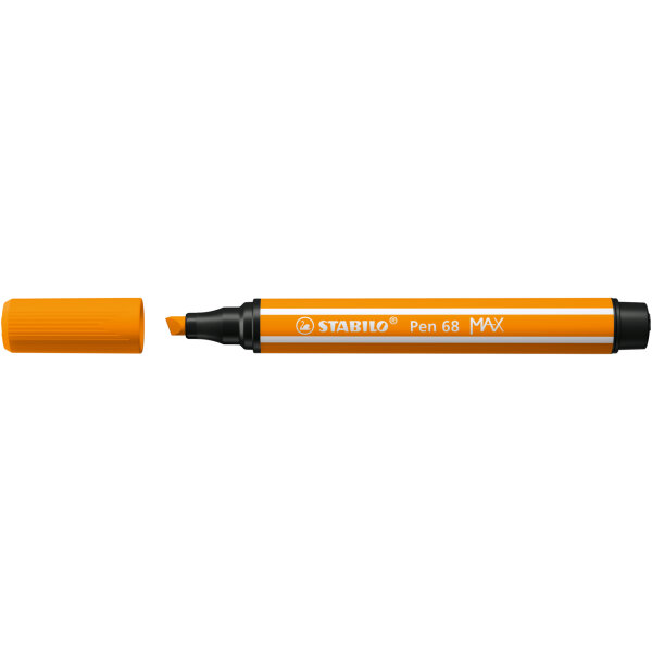 STABILO® Fasermaler Pen 68 MAX 1-5mm orange nicht auswaschbar