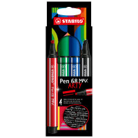 STABILO® Fasermaler Pen 68 MAX ARTY 1-5mm farbig...