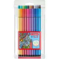 STABILO® Fasermaler Pen 68 1mm farbig sortiert nicht...