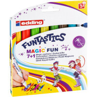 edding Fasermaler 13 FUNTASTICS MAGIC FUN 3mm farbig...
