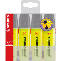 STABILO® Textmarker BOSS® ORIGINAL 2-5mm gelb...