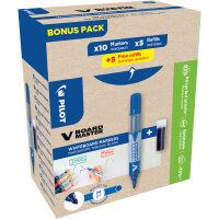 PILOT Whiteboard-/Flipchartmarker V-Board Master je 10 x...
