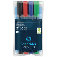 Schneider Permanentmarker Maxx 133 1-4mm farbig sortiert...