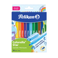 Pelikan Fasermaler Colorella Star 0,6mm farbig sortiert...
