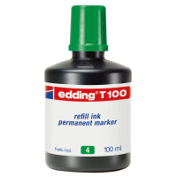 edding Nachfülltinte Marker T100 Flasche grün...
