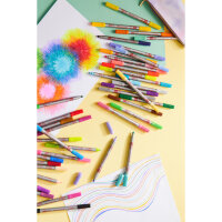 Faber-Castell Doppelfasermaler 1 und 3-5mm farbig...