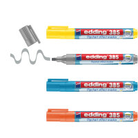edding Flipchartmarker 385 effect 1-5mm farbig sortiert 4...