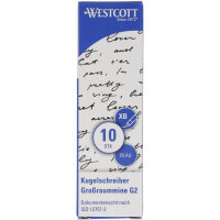 Westcott Großraummine 0,7mm XB blau ISO 12757-2...