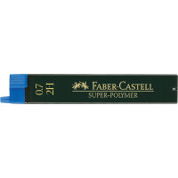 Faber-Castell Feinmine SUPER POLYMER 0,7mm 2H schwarz 12...