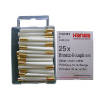 Hansa Ersatzglaspinsel Glasradierer 1152001 4 x 40 mm...