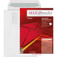 MAILmedia Versandtasche DIN B4 250 x 353 mm (B x H) mit...