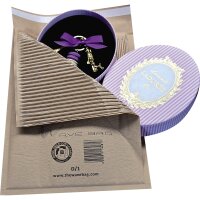 Wave Bag Papierpolstertasche G/4 mit Retourenklebung...
