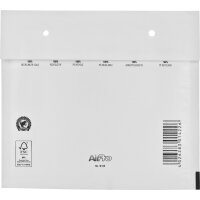 AIRPRO Luftpolstertasche CD Kraftpapier weiß 100...