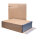 e-Green Faltentasche E-Commerce Mailer 350 x 450 mm (B x H) Breite des Bodens: 80mm ohne Fenster 100g/m² mit Haftklebung Kraftpapier ohne Fadenverstärkung braun 200 St./Pack.