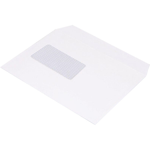 BONG Briefumschläge TopSTAR DIN C5 229 x 162 mm (B x H) mit Haftklebung mit Fenster 100g/m² hochweiß 250 St./Pack.