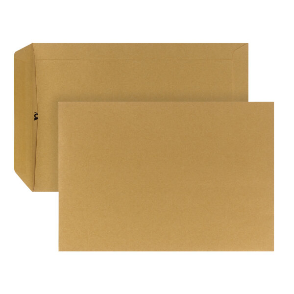 POSTHORN Versandtasche DIN B5 176 x 250 mm (B x H) mit Selbstklebung ohne Fenster 90g/m² braun 500 St./Pack.