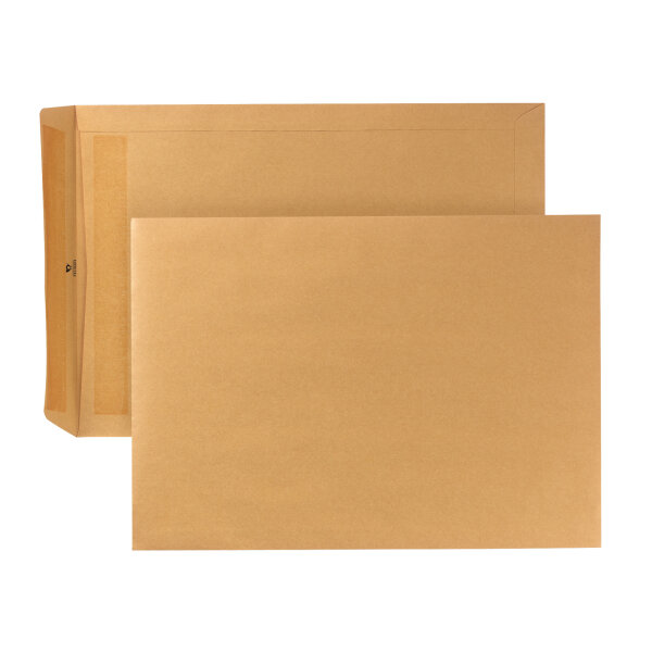 POSTHORN Versandtasche DIN B4 250 x 353 mm (B x H) mit Selbstklebung ohne Fenster 110g/m² braun 250 St./Pack.