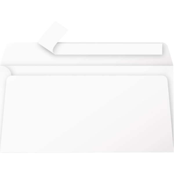 Clairefontaine Briefumschläge Pollen® DIN lang 220 x 110 mm (B x H) mit Haftklebung ohne Fenster 120g/m² weiß 20 St./Pack.