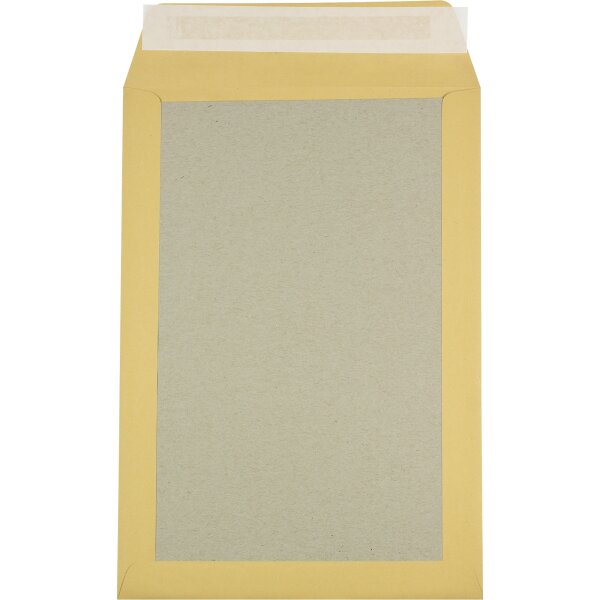 Soennecken Papprückwandtasche DIN C4 ohne Fenster 120g/m² mit Haftklebung Papier natronbraun 100 St./Pack.