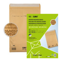 SUMO Papierpolstertasche I mit Haftklebung Papier, 100 %...