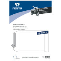 POSTHORN Faltentasche DIN B4 250 x 353 mm (B x H) Breite...