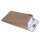 flexiPAK Faltentasche E-Commerce 260 x 410+100 mm (B x H) ohne Fenster 100g/m² mit Haftklebung Papier, 50 % recycelt braun 400 St./Pack.