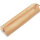 Alassio® Stifterolle 6 x 21 cm (Ø x L) Reißverschluss Leder natur
