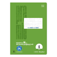 Staufen Schulheft Premio DIN A5 blanko 6 16 Bl.