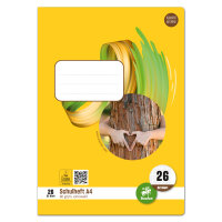 Staufen Schulheft Style DIN A4 kariert mit Rand 26 32 Bl.