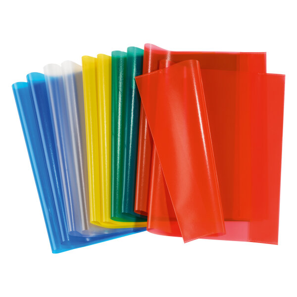 HERMA Heftschoner DIN A4 Polypropylen farbig sortiert 10 St./Pack.