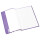 HERMA Heftschoner DIN A4 Polypropylen violett transparent