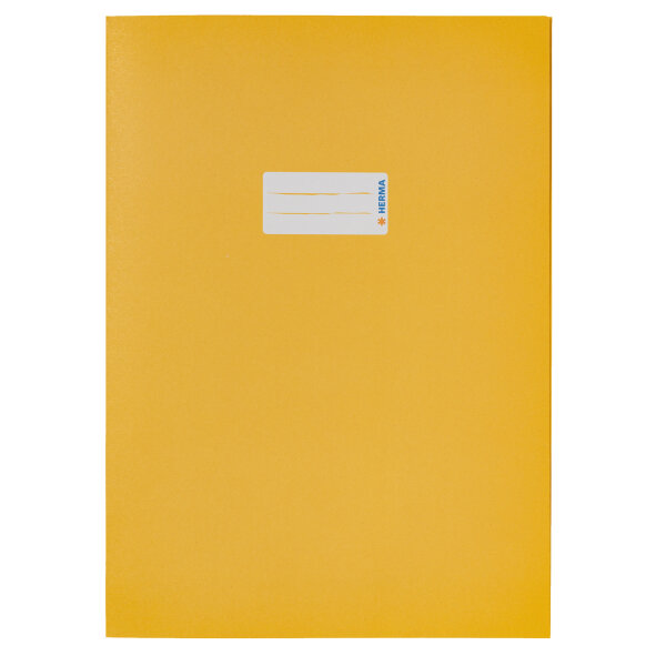 HERMA Heftschoner DIN A4 Papier gelb