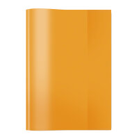 HERMA Heftschoner DIN A5 Polypropylen orange transluzent