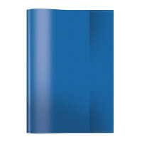 HERMA Heftschoner DIN A5 Polypropylen blau transluzent
