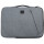 Exacompta Notebookhülle Sleeve 41 x 31 x 2,5 cm (B x H x T) Minifronttasche mit Reißverschluss Polyester, 100 % recycelt business grau