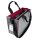 SIGEL Aufbewahrungstasche Desk Sharing Notebook, Handy, Projektunterlagen, Schreibgeräte, Headset, Trinkflasche 36 x 28 x 15 cm (B x H x T) Synthetik-Filz, 100 % recycelt grau/dunkelrot